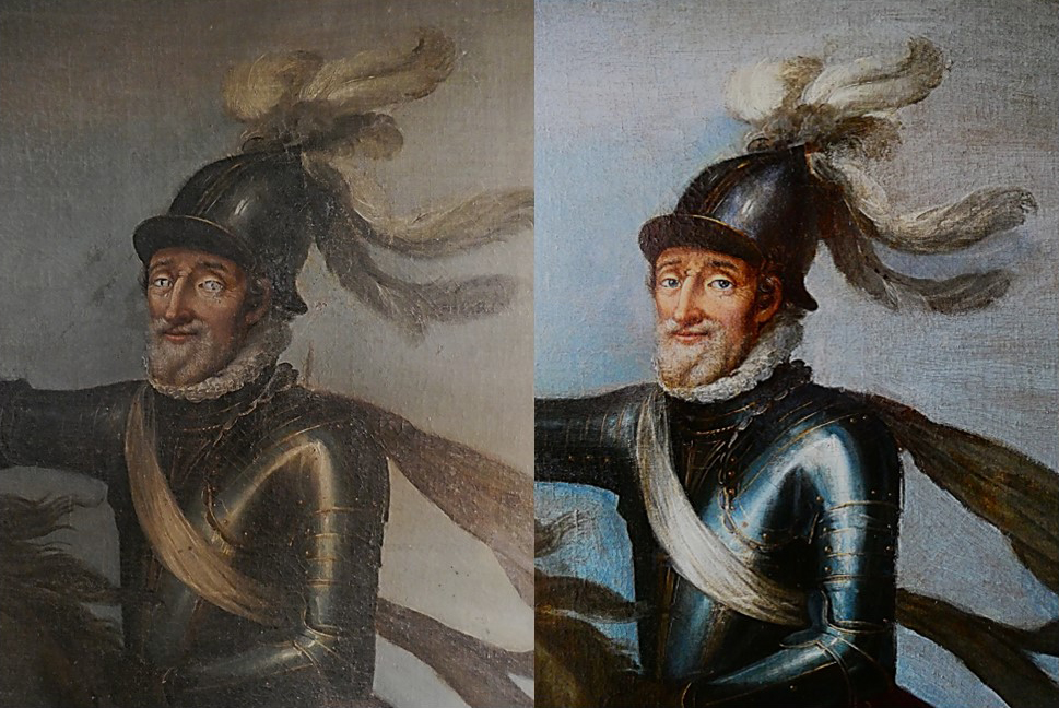 Armure Henri IV Avant après-Copyright Stil Caroline